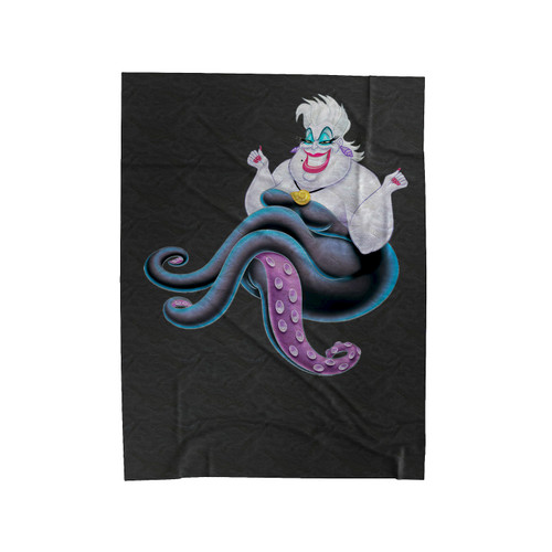 Ursula Little Mermaid Villain Velveteen Blanket