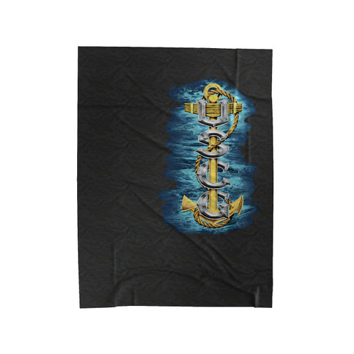 Uscg Coast Guard Velveteen Blanket