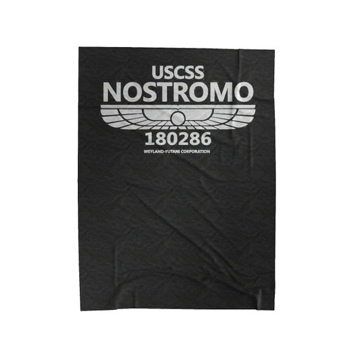 Uscss Nostromo Alien Movie Weyland Yutani Corp Velveteen Blanket