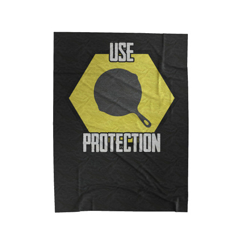 Use Protection Pubg Playersunknown Battlegrounds Fan Video Gamer Velveteen Blanket