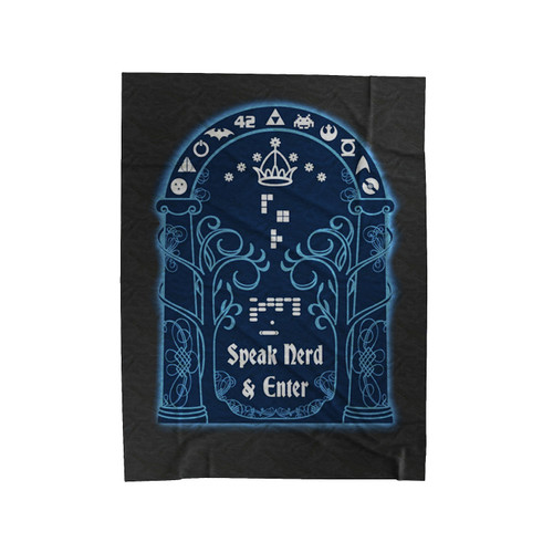 Useful Knowledge Lotr Batman Zelda Star Trek Velveteen Blanket