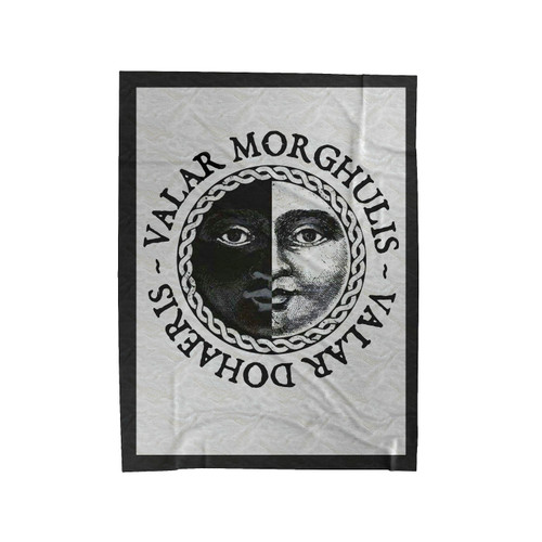 Valar Morghulis Dohaeris We Heart It Velveteen Blanket
