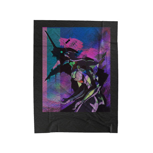 Vapor Unit-01 Velveteen Blanket