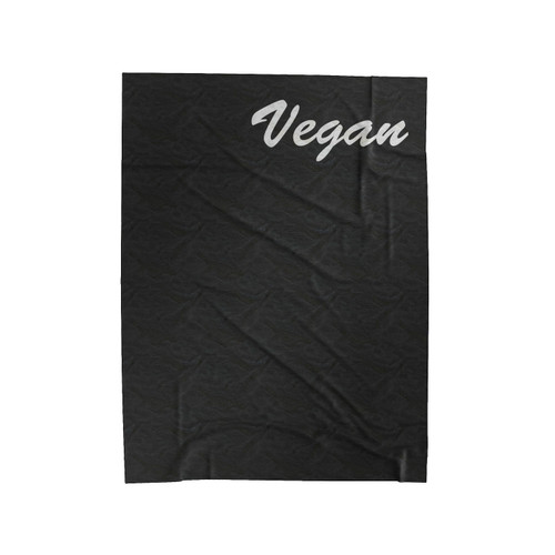 Vegan Vegatables Fruit Plants Healthy Velveteen Blanket