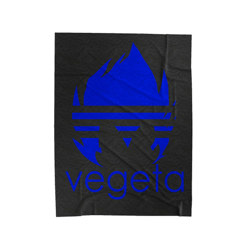 Vegeta Super Saiyan Dragon Ball Z Logo Velveteen Blanket