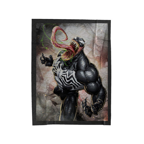 Venom Comics Velveteen Blanket