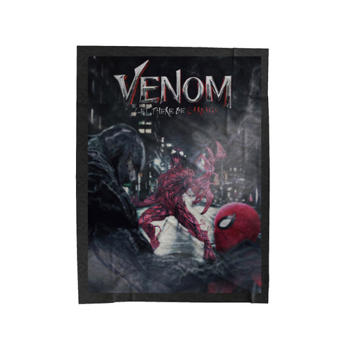 Venom Let There Be Carnage Velveteen Blanket
