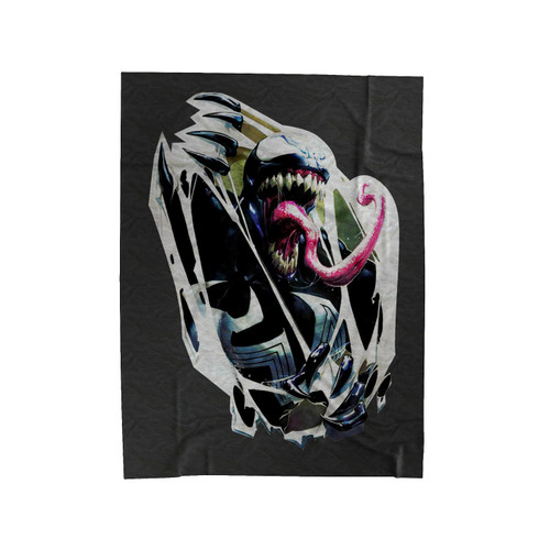 Venom Marvel Comics Velveteen Blanket