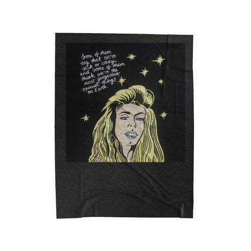 Venus Xtravaganza Some Of Them Say That We're Sick Or Crazy Velveteen Blanket