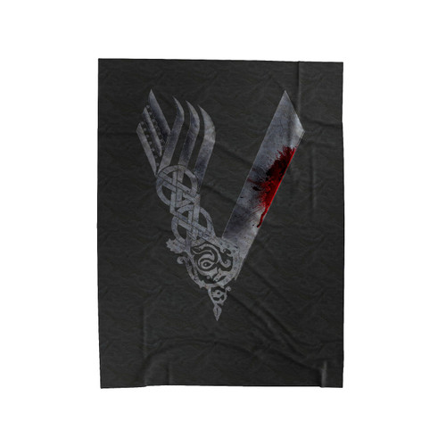 Vikings Warrior Valhalla Valkyrie Thor Goth Heavy Metal Velveteen Blanket