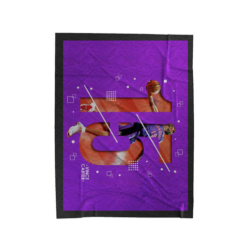Vince Carter 15 Velveteen Blanket