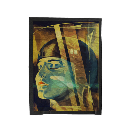 Vintage Fritz Lang Film 1926 Metropolis Movie Velveteen Blanket