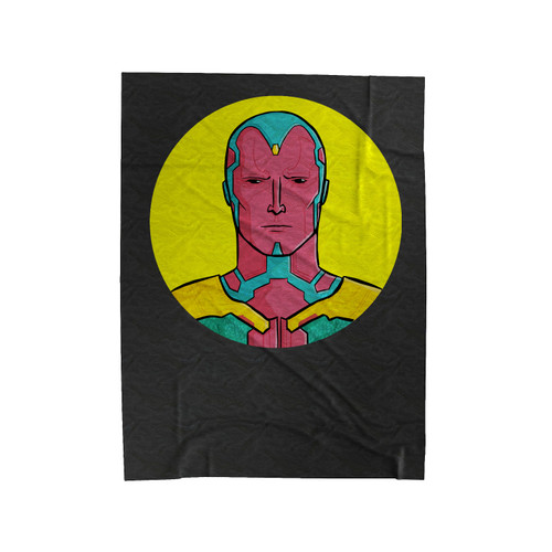 Vision Marvel Avengers Infinity War Velveteen Blanket