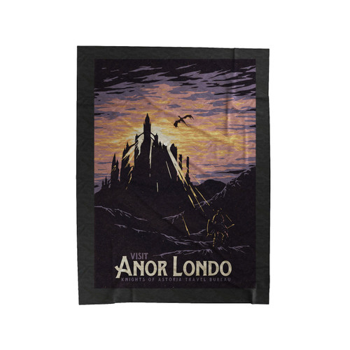Visit Anor Londo Velveteen Blanket