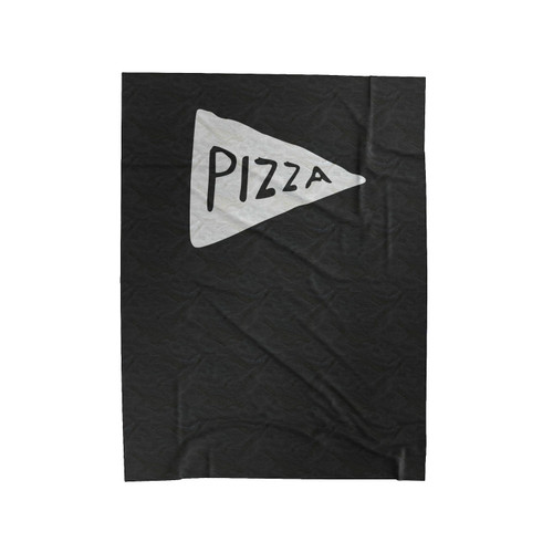 Vneck Pizza Funny Gift And Graph Velveteen Blanket
