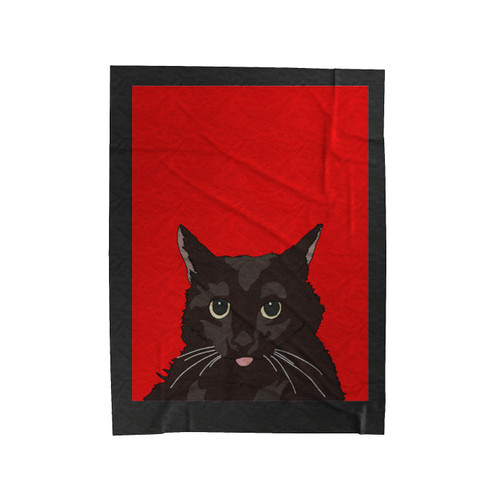 Void Blep Velveteen Blanket