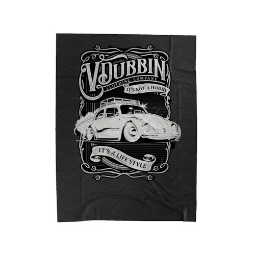 Volkswagen V Dubbin Vw Bug Beetle Velveteen Blanket