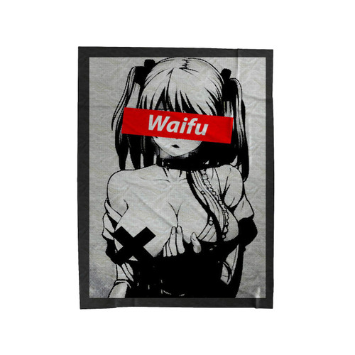 Waifu Shirt Otaku Lewd Hentai Cute Girl Velveteen Blanket