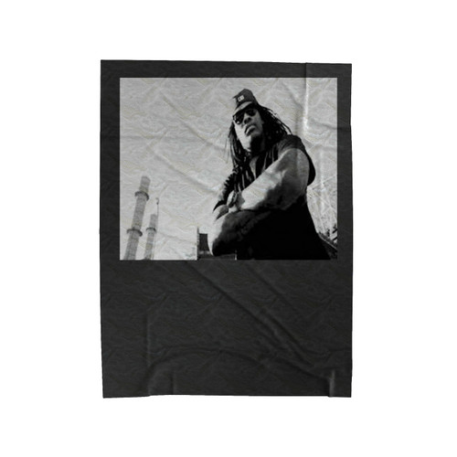 Waka Flocka Flame American Rapper Velveteen Blanket