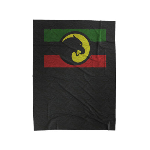 Wakanda Flag Black Panther Velveteen Blanket