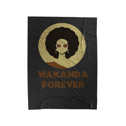 Wakanda Forever Princess Of Wakanda Black Panther Velveteen Blanket
