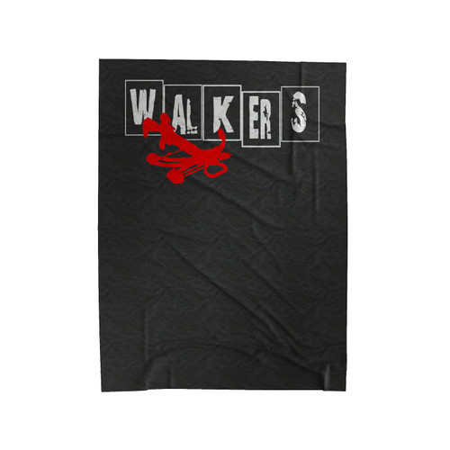 Walkers Walking Dead Daryl Dixon Rick Grimes Glenn Rhee Crossbow Velveteen Blanket