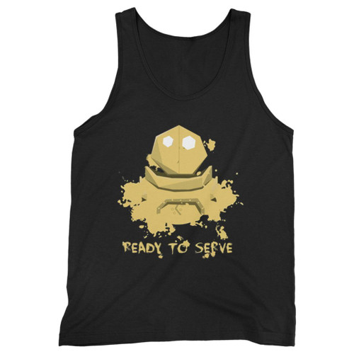 Our cotton league of legends blitzcrank ready to serve men tank top is perfect for those intense workouts in the gym, at practice or pickup games.