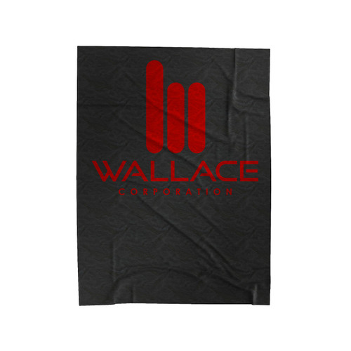 Wallace Corporation Logo Velveteen Blanket