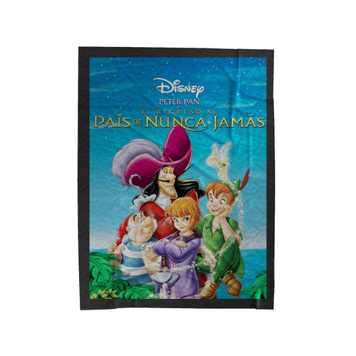 Walt Disney Peter Pan Velveteen Blanket