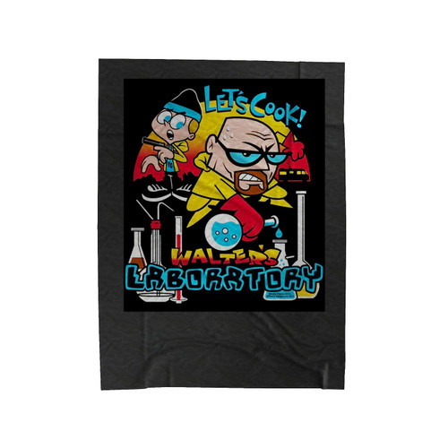 Walter's Lab Art Velveteen Blanket