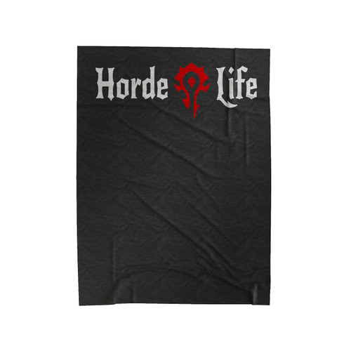 Warcraft Horde Life Geek Gamer Gaming Velveteen Blanket