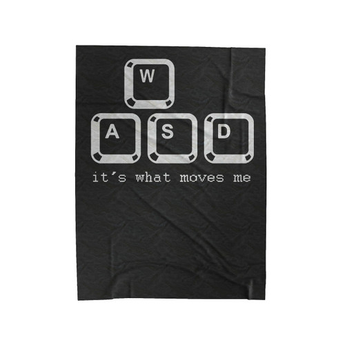 Wasd Keyboard Velveteen Blanket