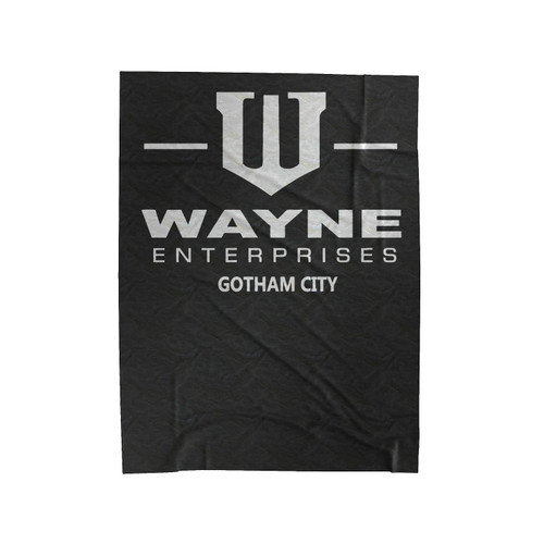 Wayne Enterprises Velveteen Blanket