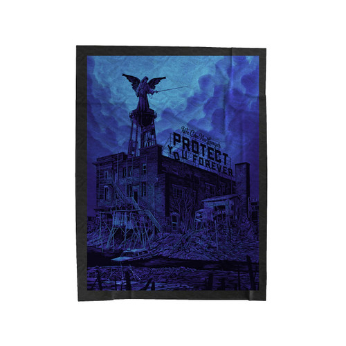 We Can No Longer Protect You Forever Daniel Danger Velveteen Blanket