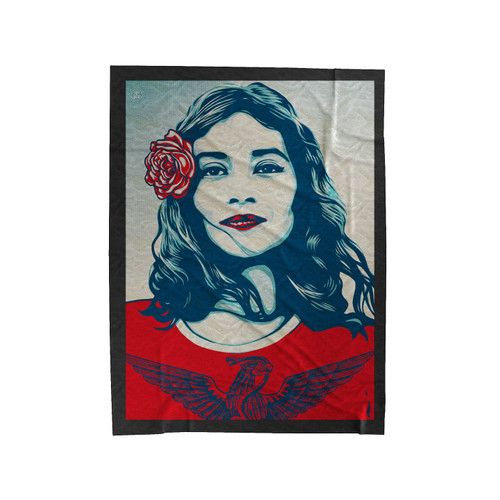 We The People Defend Dignity Velveteen Blanket