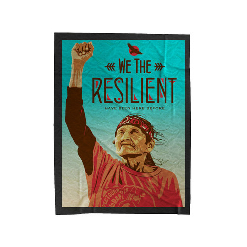 We The Resilient Velveteen Blanket