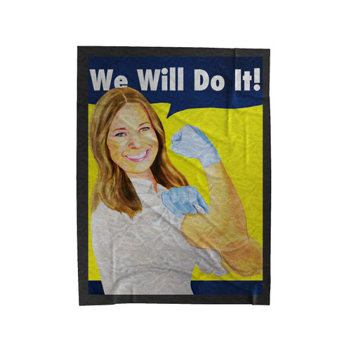 We Will Do It Dr Velveteen Blanket