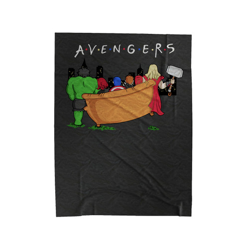 We'Ll Be There For You Velveteen Blanket