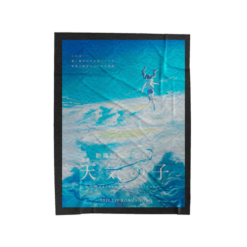 Weathering With You Movie Velveteen Blanket