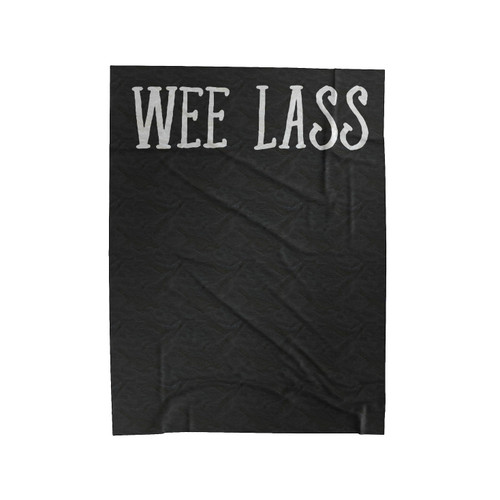 Wee Lass Velveteen Blanket