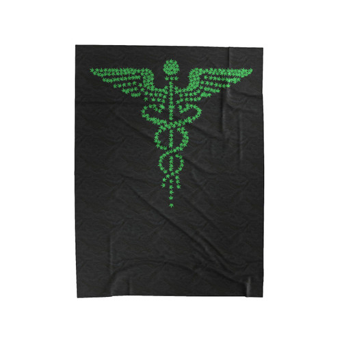 Weed Medical Marijuana Velveteen Blanket
