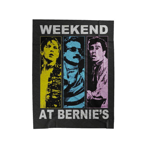 Weekend At Bernie's Jared Swart Velveteen Blanket