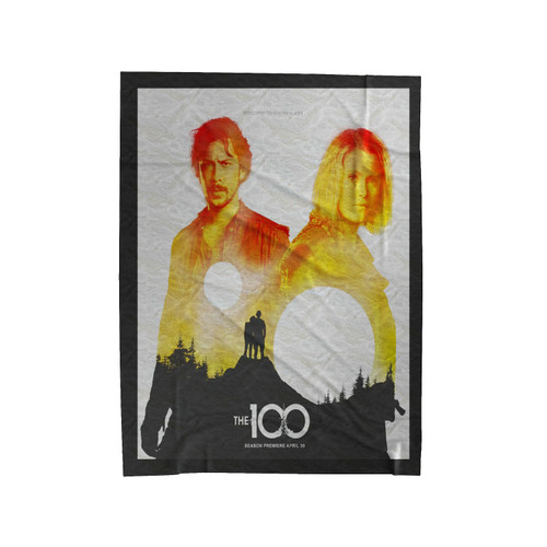 Welcome To The New Age The 100 Season Premiere Velveteen Blanket