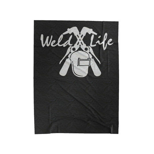 Weld Life Welder Velveteen Blanket