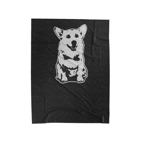 Welsh Corgi Corgi Gift Dog Lover Gift Velveteen Blanket