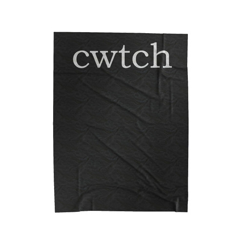 Welsh Cwtch Cuddle Velveteen Blanket