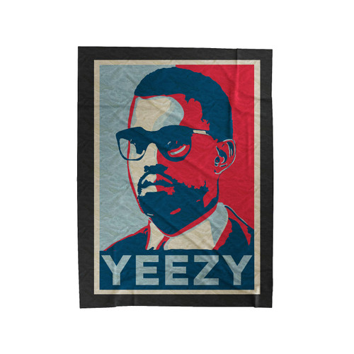 West For President 2020 Kanye West 2020 Presidential Velveteen Blanket