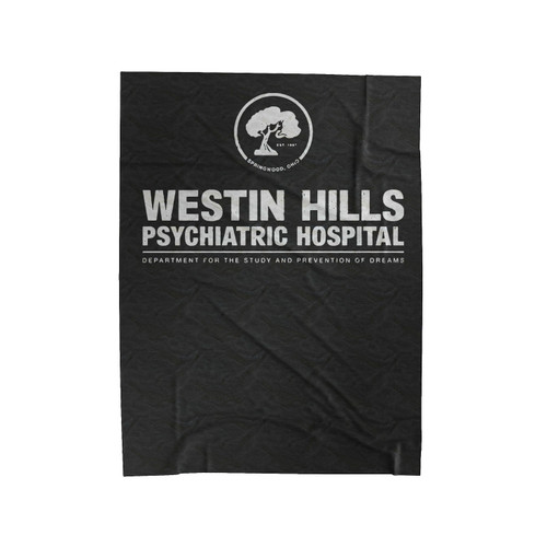 Westin Hills Psychiatric Hospital Velveteen Blanket