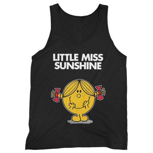 Our cotton little miss sunshine men tank top is perfect for those intense workouts in the gym, at practice or pickup games.