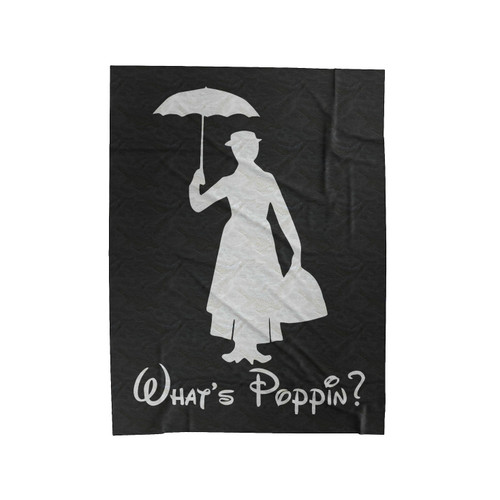 Whats Poppin Velveteen Blanket
